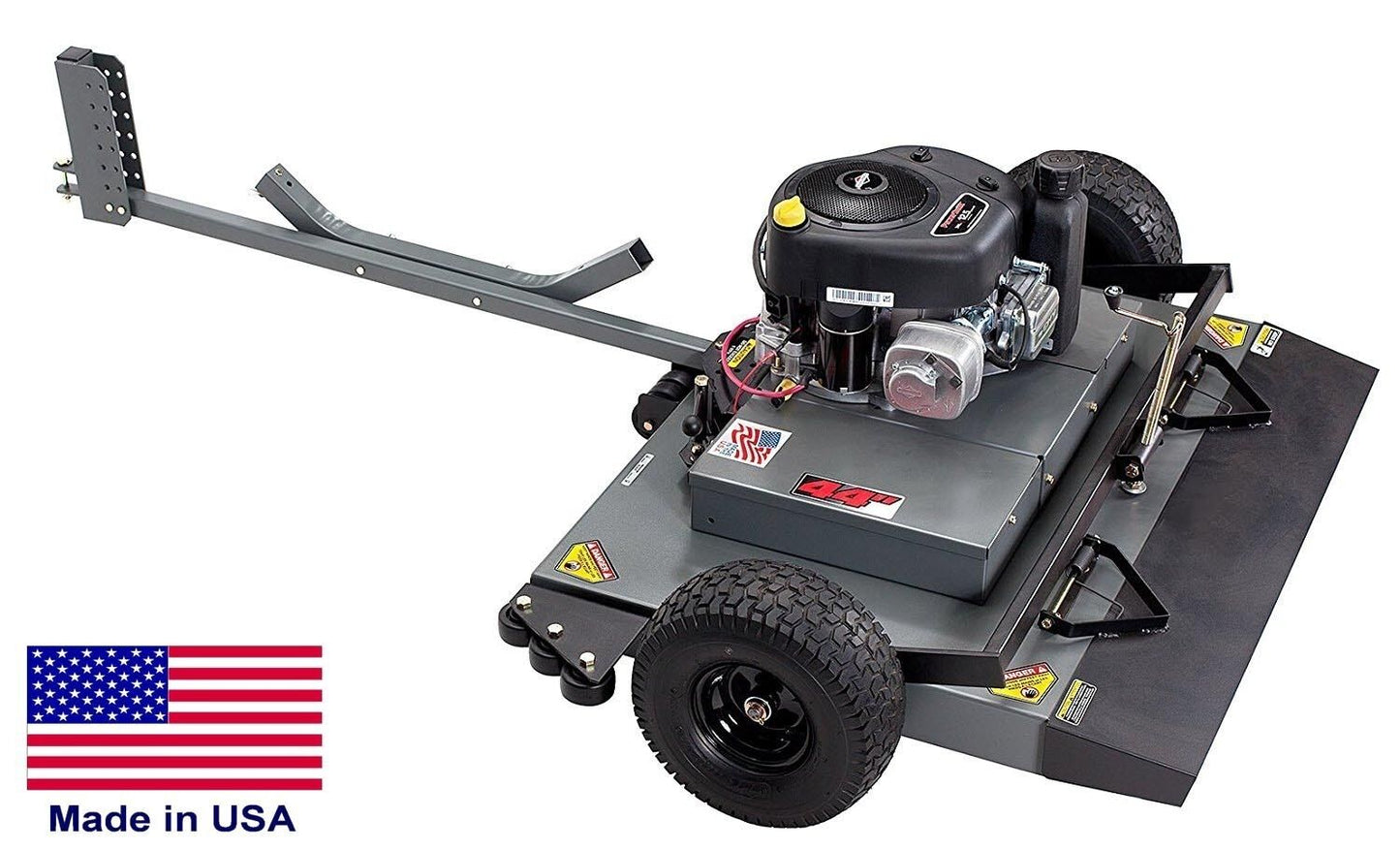 44" Finish Trail Cut Mower - Tow Behind - 11.5hp Briggs & Stratton - Elec Start