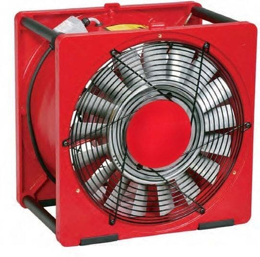 16" Portable Smoke EXHAUST Fan Ejector - 1 1/2 HP - 4459 CFM - 115/230 Volts