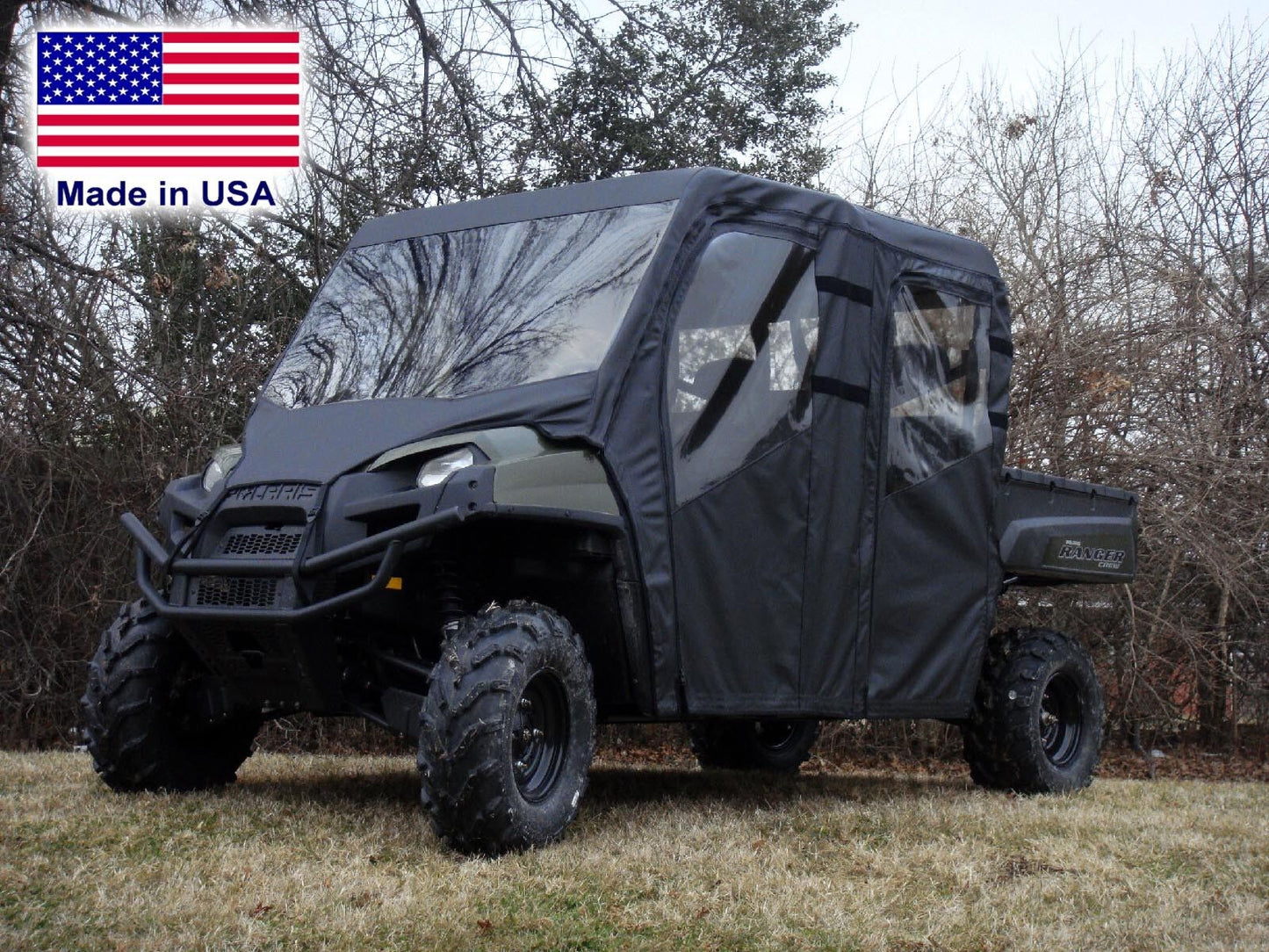 FULL ENCLOSURE for Ranger Crew - VINYL Windshield, Roof, Doors, Rear Window
