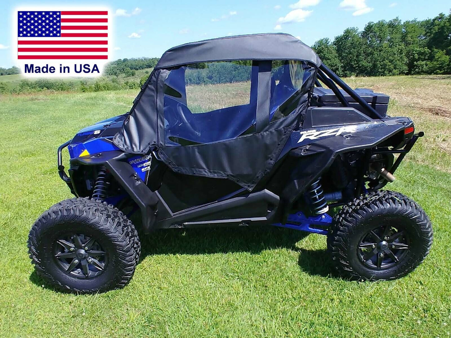 RZR XP Turbo S Enclosure for EXISTING WINDSHIELD - Doors, Roof, & Rear Window