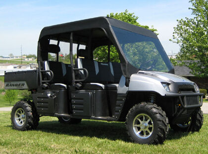 Vinyl Windshield & Canopy for Polaris Crew