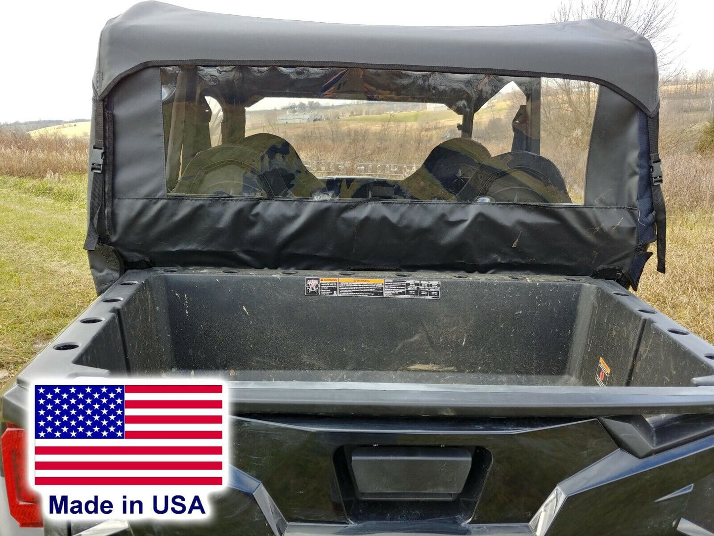 DOORS and REAR WINDOW for Polaris General 4 - Crew - 1000 - XP - Soft Material