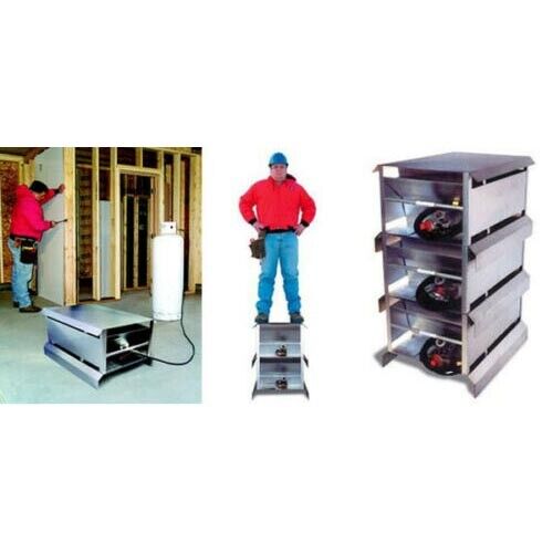 Portable Propane HEATER - 200,000 BTU - 2500 Sq Ft - Low Profile - Stackable