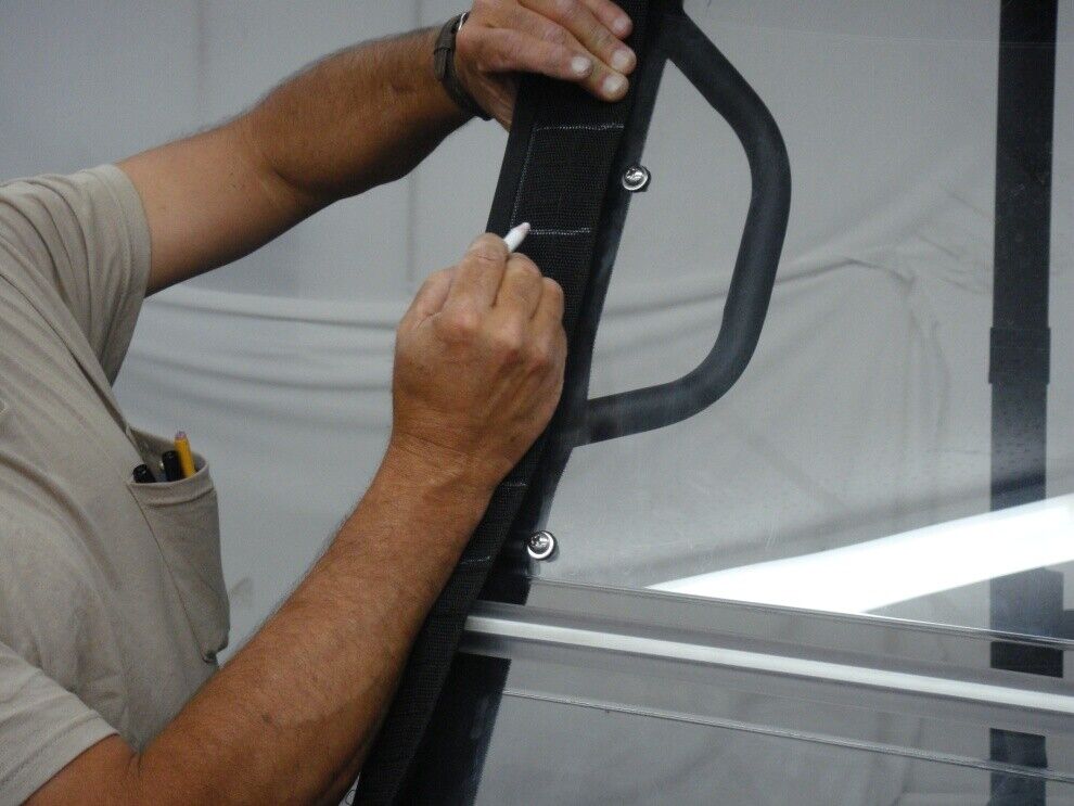 DOORS & REAR WINDOW for John Deere 550/560/590 - Travels Highway Speeds - Soft