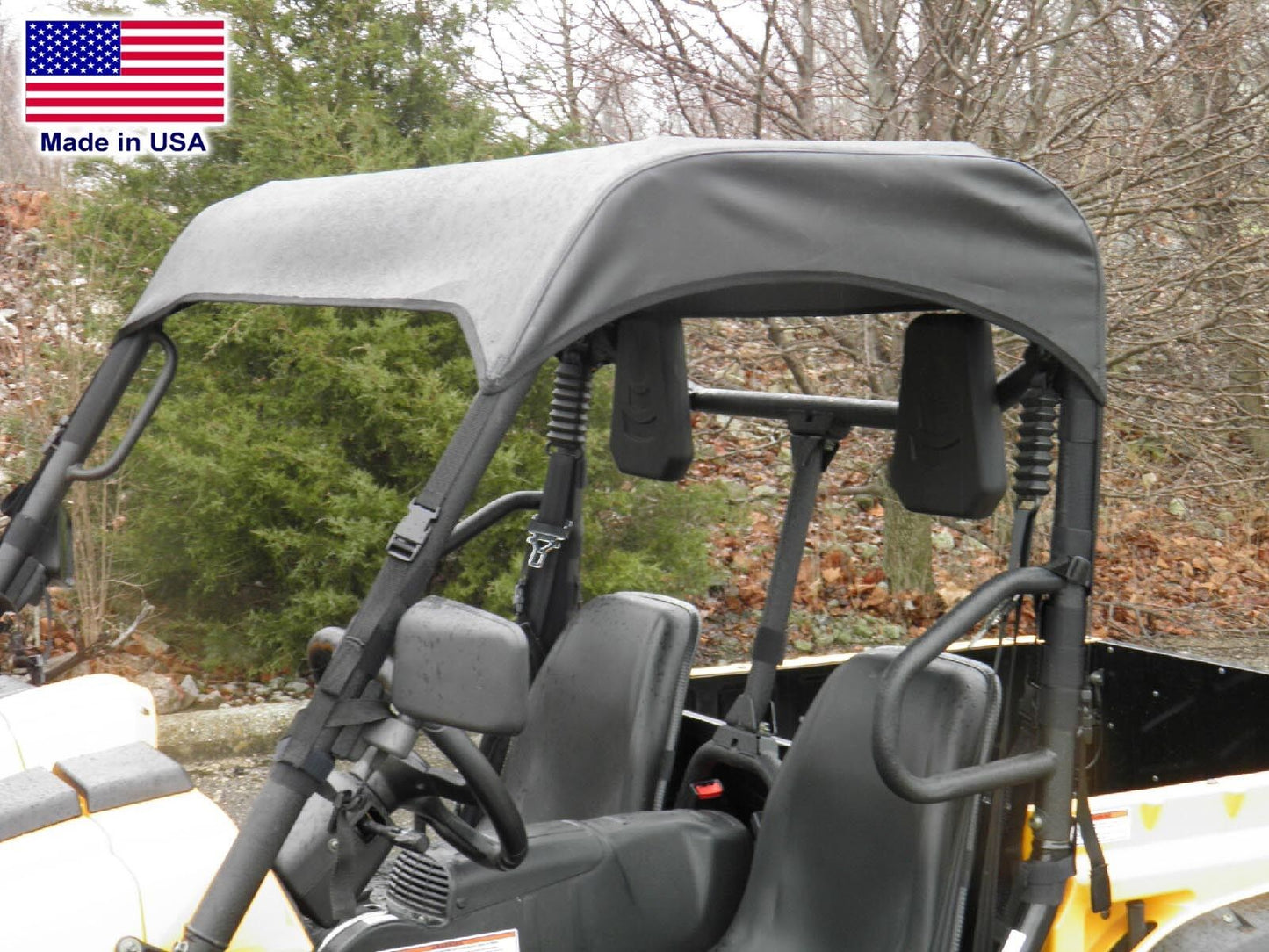 Vinyl Windshield and Roof Combo for Cub Cadet Challenger 500 700 - Soft Top