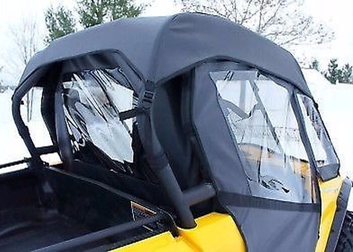Can Am Commander Full Enclosure - HARD WINDSHIELD, Doors, Rear Window, and Roof