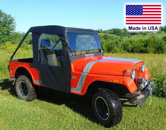 Mahindra Roxor FULL ENCLOSURE - VENT HARD WINDSHIELD, Roof, Doors, & Rear Window