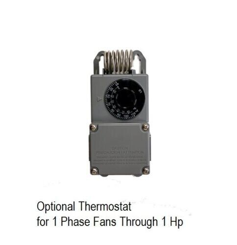 EXHAUST FAN Industrial - Combination - 48" - 5 Hp - 230V - 1 Phase - 28,800 CFM