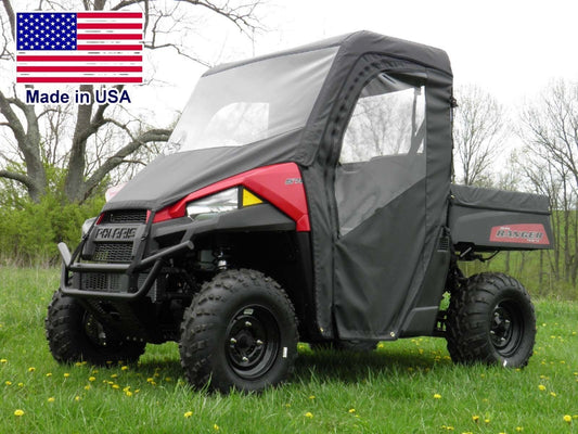 570 Polaris Ranger Full Enclosure - VINYL WINDSHIELD, Roof, Doors, Rear Window