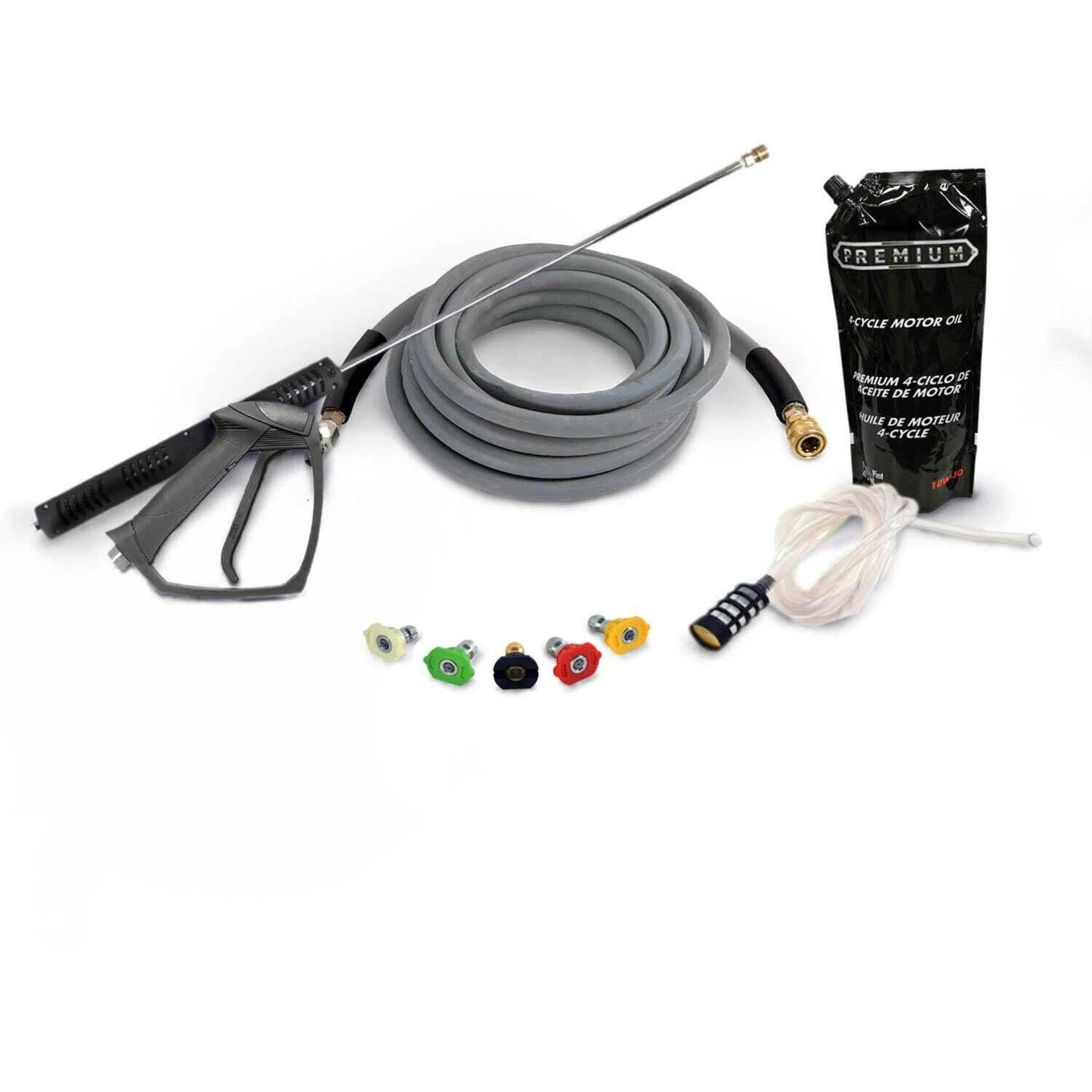 Gas Pressure Washer - Cold Water - 4400 PSI - 4 GPM - AAA Pump - Roll Cage