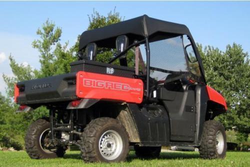 VINYL WINDSHIELD and ROOF for Honda BIG RED MUV 700 - Soft Top - Soft Material