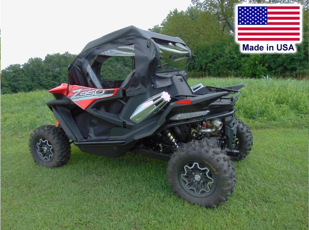 CF Moto ZForce 950 FULL ENCLOSURE - Hard Windshield, Roof, Doors, & Rear Window