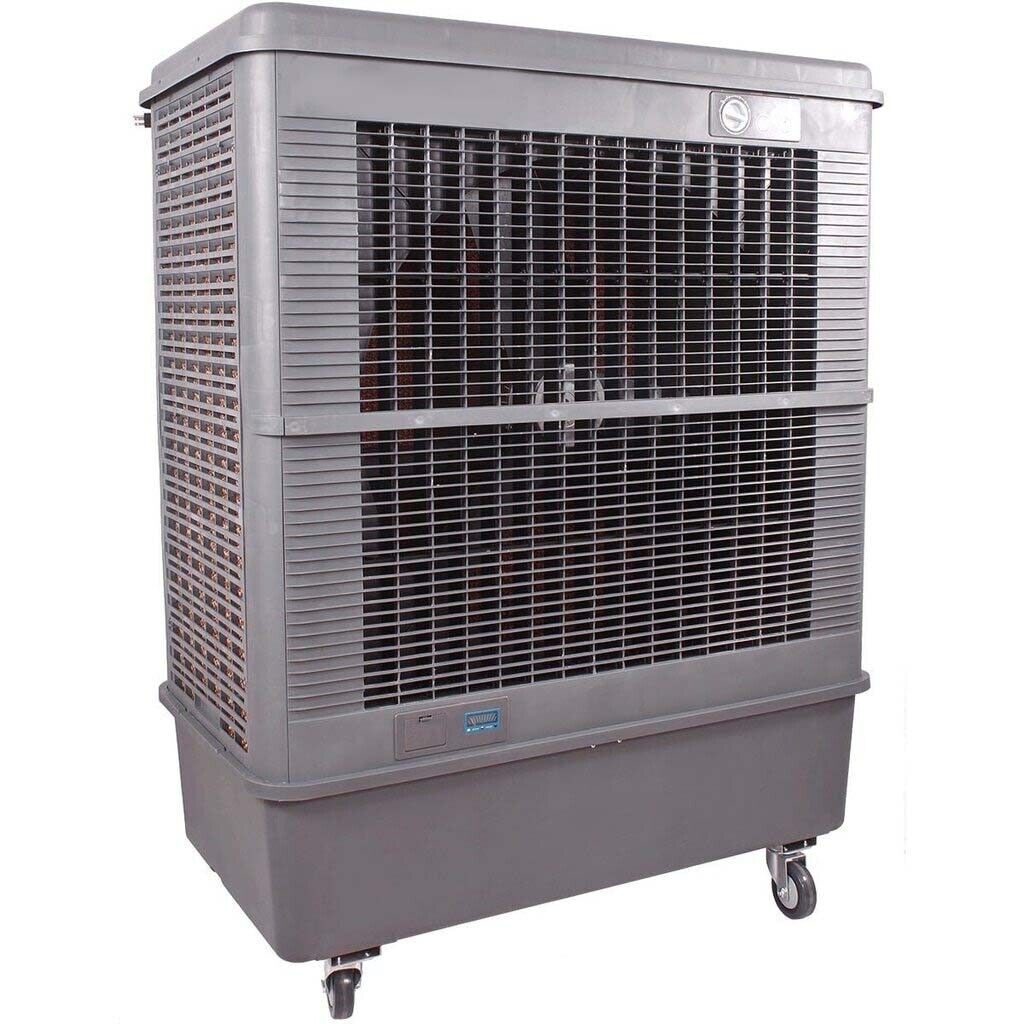 Portable Evaporative SWAMP COOLER - 8500 CFM - 2100 sqft - 33 Gal Tank - 115 V