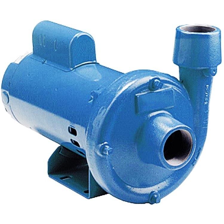 Centrifugal Pump - 46 GPM - 115/230V - 1/2 HP - 1 Ph - Cast Iron - End Suction