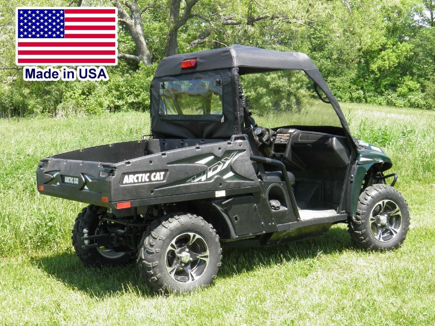 Arctic Cat Prowler Mini Cab Enclosure - VINYL WINDSHIELD, ROOF & REAR WINDOW