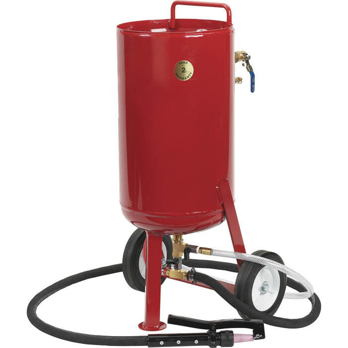 Soda & Abrasive Blaster - 8.2 Gallon Cap - Commercial - 15 CFM - Accessories