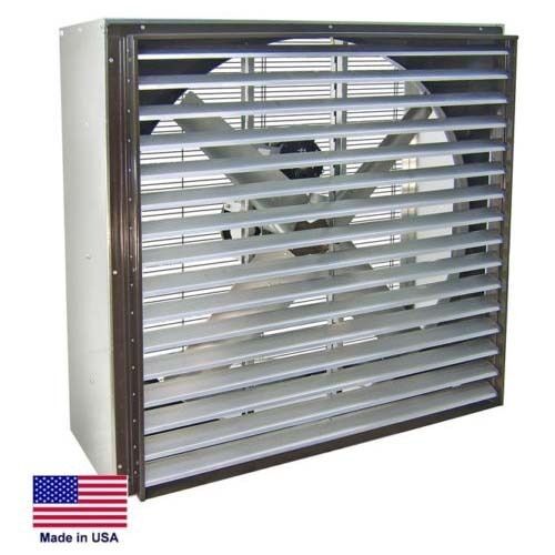 30" EXHAUST FAN - 10,200 CFM - 230/460V - 3 Phase - 3/4 Hp - Belt Driven