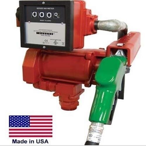 Fuel Transfer Pump - Automatic Nozzle - 1/3 HP - 115 Volt AC - 19 GPM - 1725 RPM