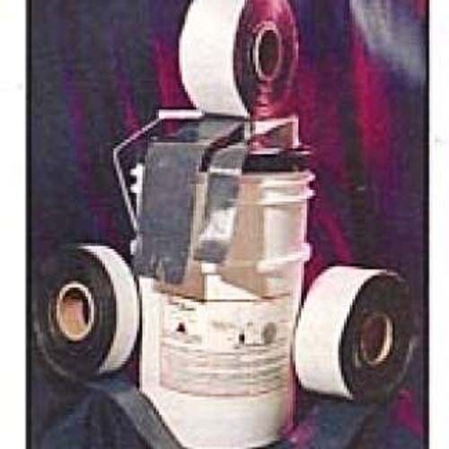 1" Asphalt Crack Repair Tape 1 Pail - 16 Rolls - 1 in x 50 ft Each - Easy to Use
