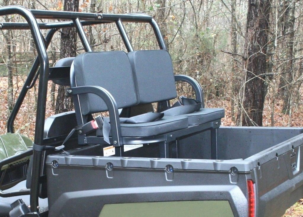 REAR SEATS for Mahindra Roxor mPact XTV UTV - 300 Lbs Capacity - Safety Belt