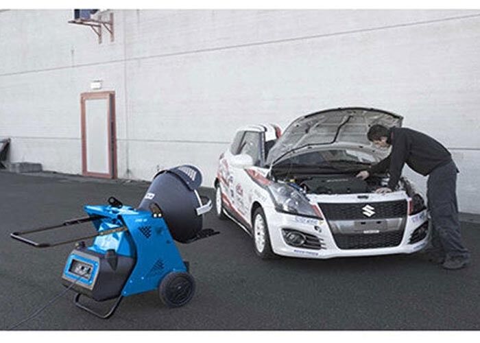 Radiant Heater - 155,000 BTU - 5,000 sqft - 120 V - Diesel - Kerosene - Jet Fuel