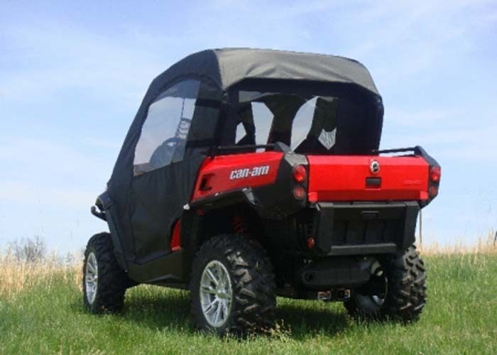 Can Am Commander Full Enclosure - VINYL WINDSHIELD, Roof, Doors, & Rear Window