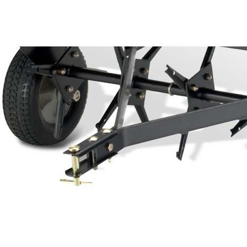 48" Tow Behind Plug AERATOR - 32 Heat Treated Spoon - 3" Penetration - Pin Hitch