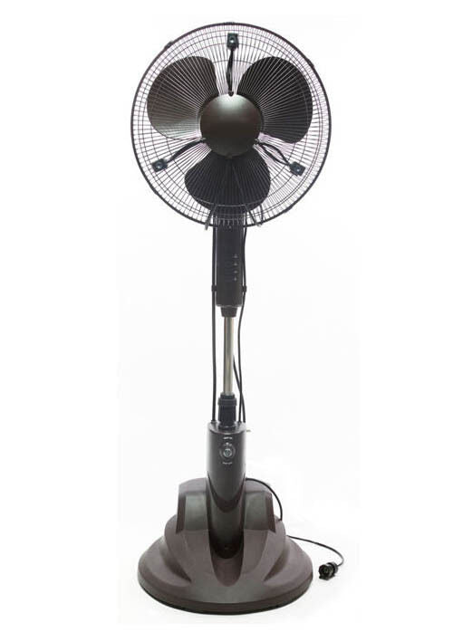 16" Outdoor MISTING FAN - Pedestal - Oscillating - 115 Volt - 3 Speed - 2120 CFM