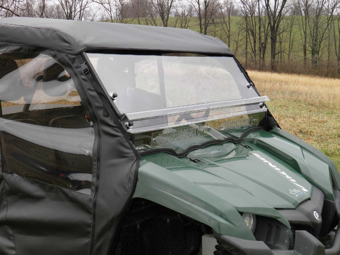Full Enclosure for Yamaha Viking - HARD WINDSHIELD, ROOF, DOORS, & REAR WINDOW