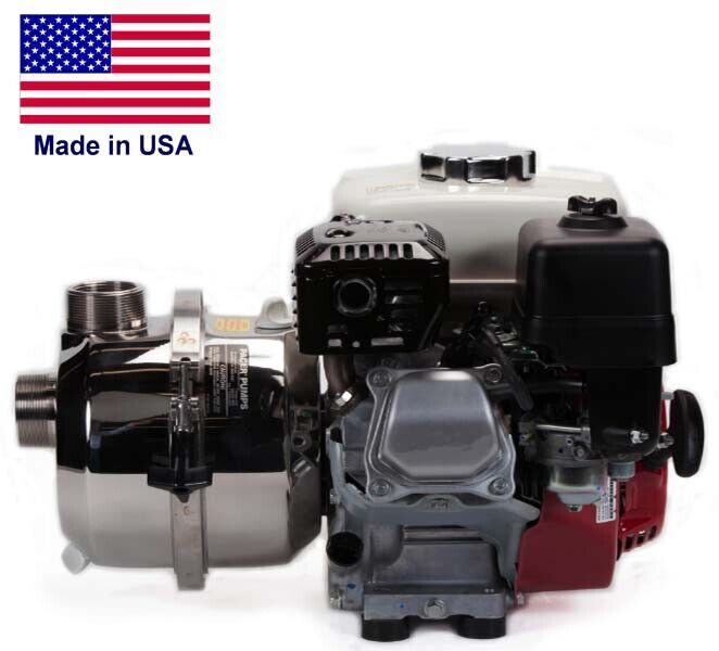 Centrifugal Potable Water Pump 180 GPM - 5 HP Gas Honda - 1.5" FBSP & 2" MBSP