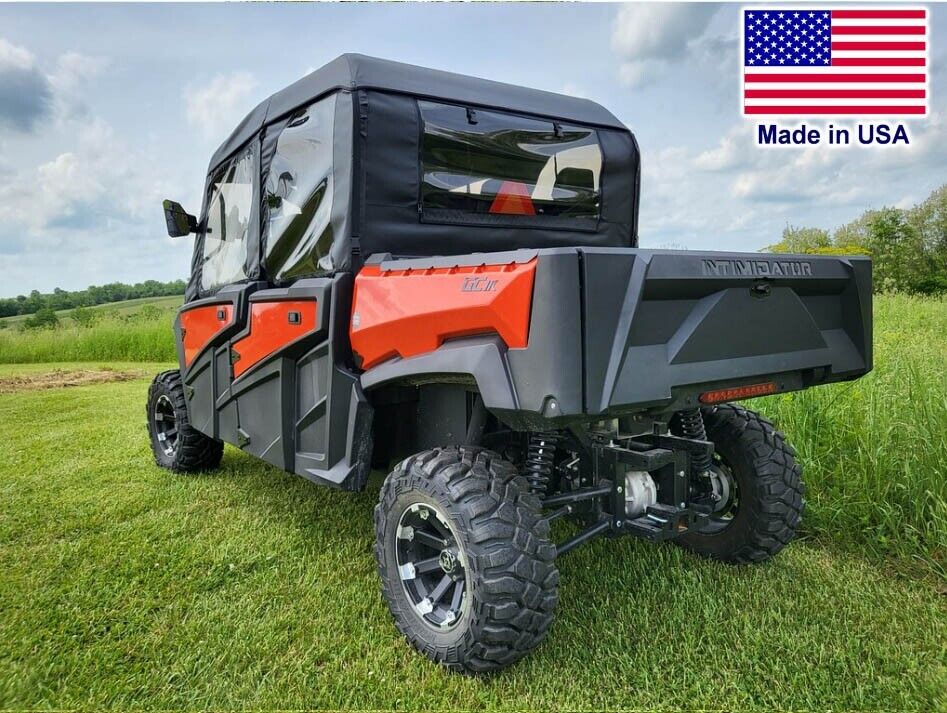 FULL ENCLOSURE for Intimidator GC1K - HARD WINDSHIELD, Roof, Doors & Rear Window