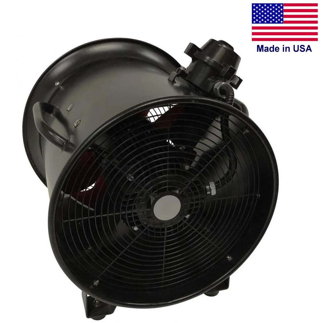 16" Portable Explosion Proof BLOWER - 3355 CFM - 120 Volt - 1 Ph - 3/4HP - Axial