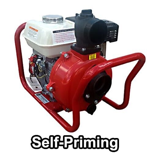 High Pressure Centrifugal FIRE PUMP - 200 GPM - 40 PSI - 3" - 5 HP Honda Engine