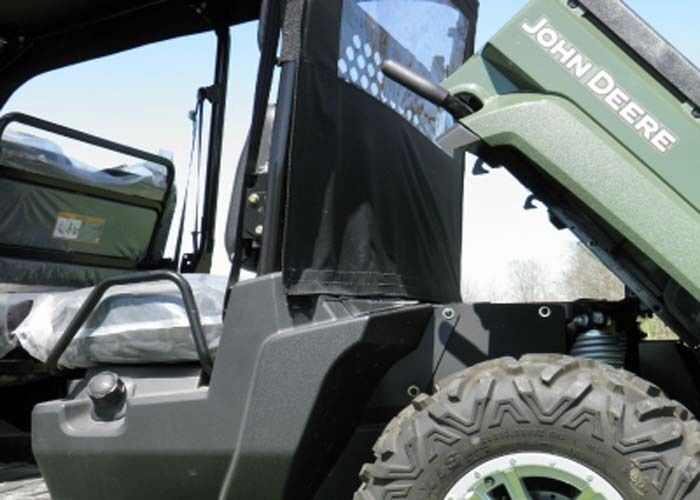 HALF Enclosure for John Deere XUV 550 S4 - VINYL WINDSHIELD, Roof, & Rear Window