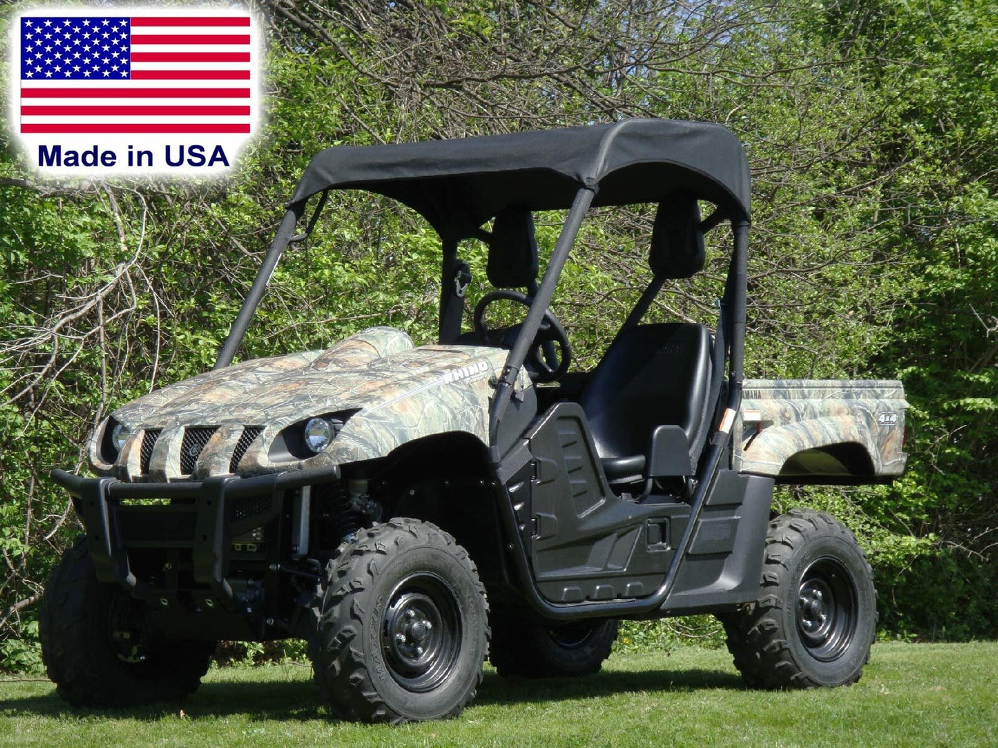 ROOF for Yamaha Rhino - Soft Top - Puncture Proof - Withstands Highway Speeds