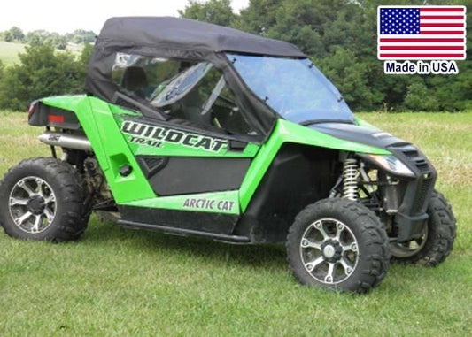 Full Enclosure for Arctic Cat Wildcat - HARD Windshield - Doors - Roof - Rear