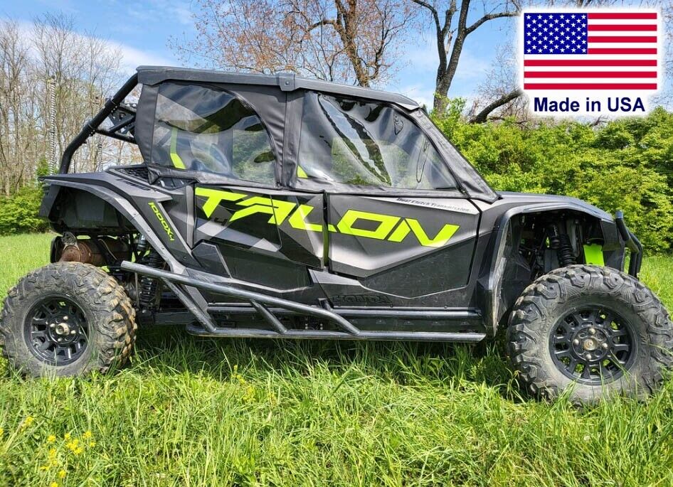 DOORS for 4 Seater Honda Talon 1000 - Soft Material - Vinyl Window