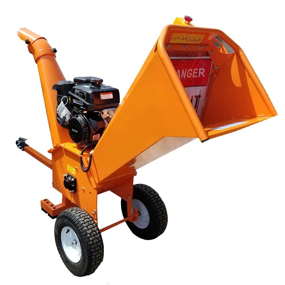 Wood Chipper Shredder - Gas - 14 HP Kohler Engine - 5.75" Chip Dia - Tow Behind