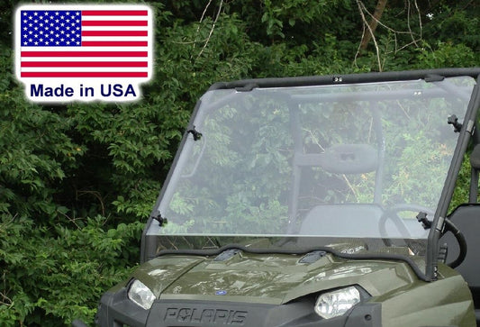 HARD WINDSHIELD for Polaris Crew - Polycarbonate - Withstands Highway Speeds