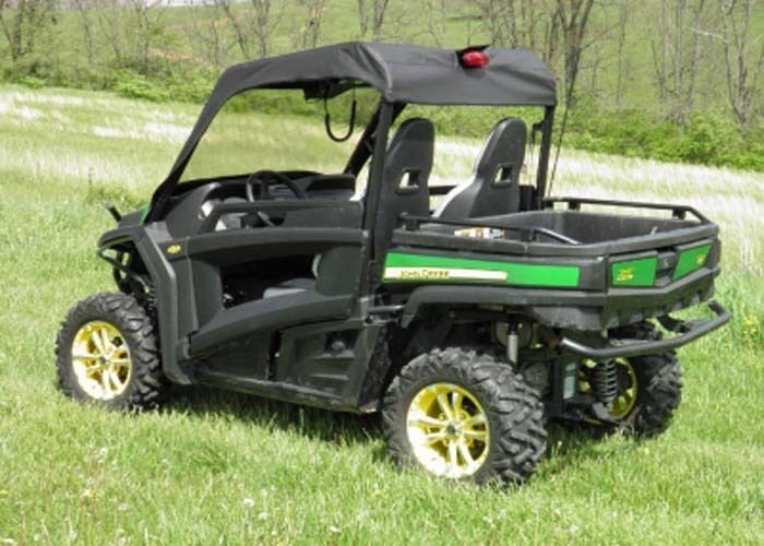 VINYL WINDSHIELD & ROOF for John Deere Gator RSX / XUV  / HPX - Soft TOP