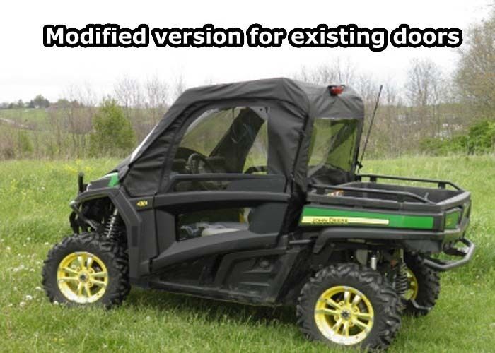 FULL ENCLOSURE for John Deere RSX/XUV/HPX - VINYL WINDSHIELD, Doors, Roof, Rear