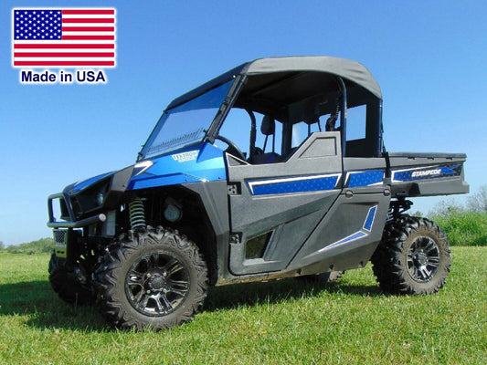 Arctic Cat Stampede Mini Cab Enclosure - HARD WINDSHIELD - Roof - Rear Window