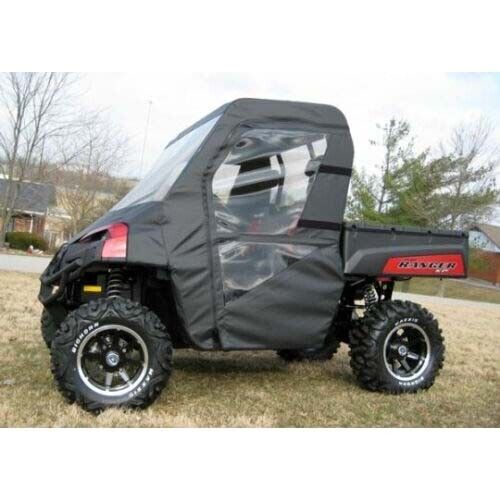 60" SNOW PLOW & FULL ENCLOSURE for Polaris Ranger - Vinyl Windshield Model