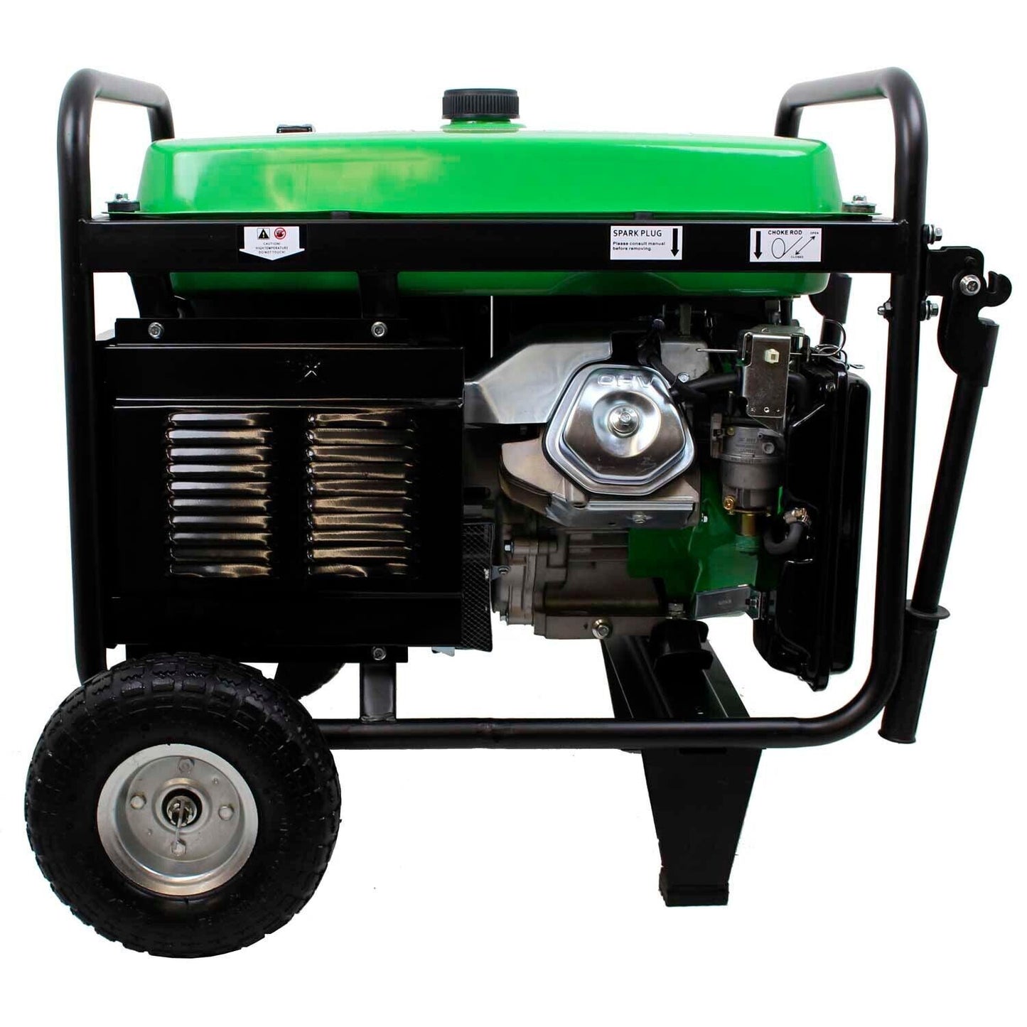 Portable Generator - 7.5 kW - Gas - Electric/Recoil - 120/240 Volts - 6.5 tank