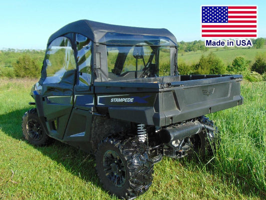 Arctic Cat Stampede Enclosure for EXISTING WINDSHIELD - Roof, Doors, Rear Window