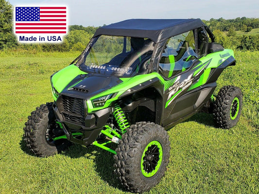 Kawasaki Teryx KRX FULL ENCLOSURE - Hard Windshield, Roof, Doors, & Rear Window