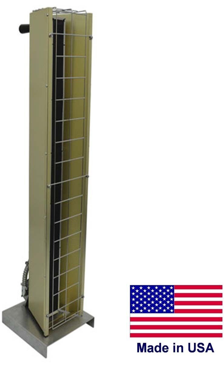 Portable Infrared HEATER - 600 VOLTS - 10,749 BTU - 1 Phase - Prewired - 3.15 kW