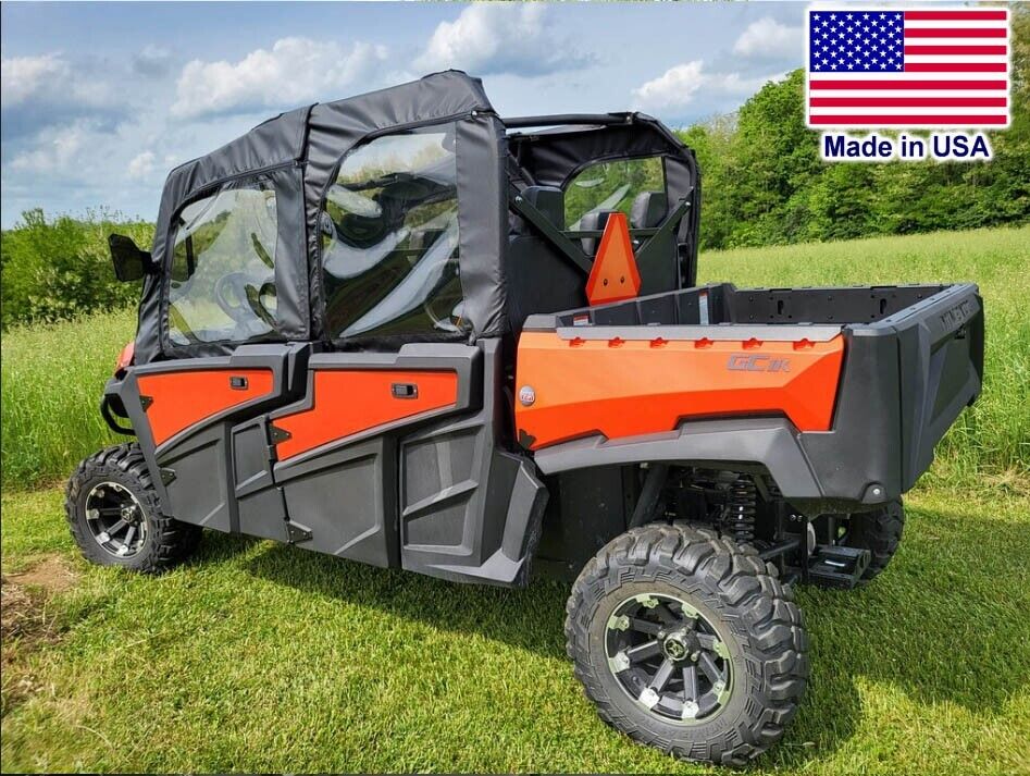 DOORS for Intimidator 6 Seater GC1k - Soft Material - Vinyl Windows