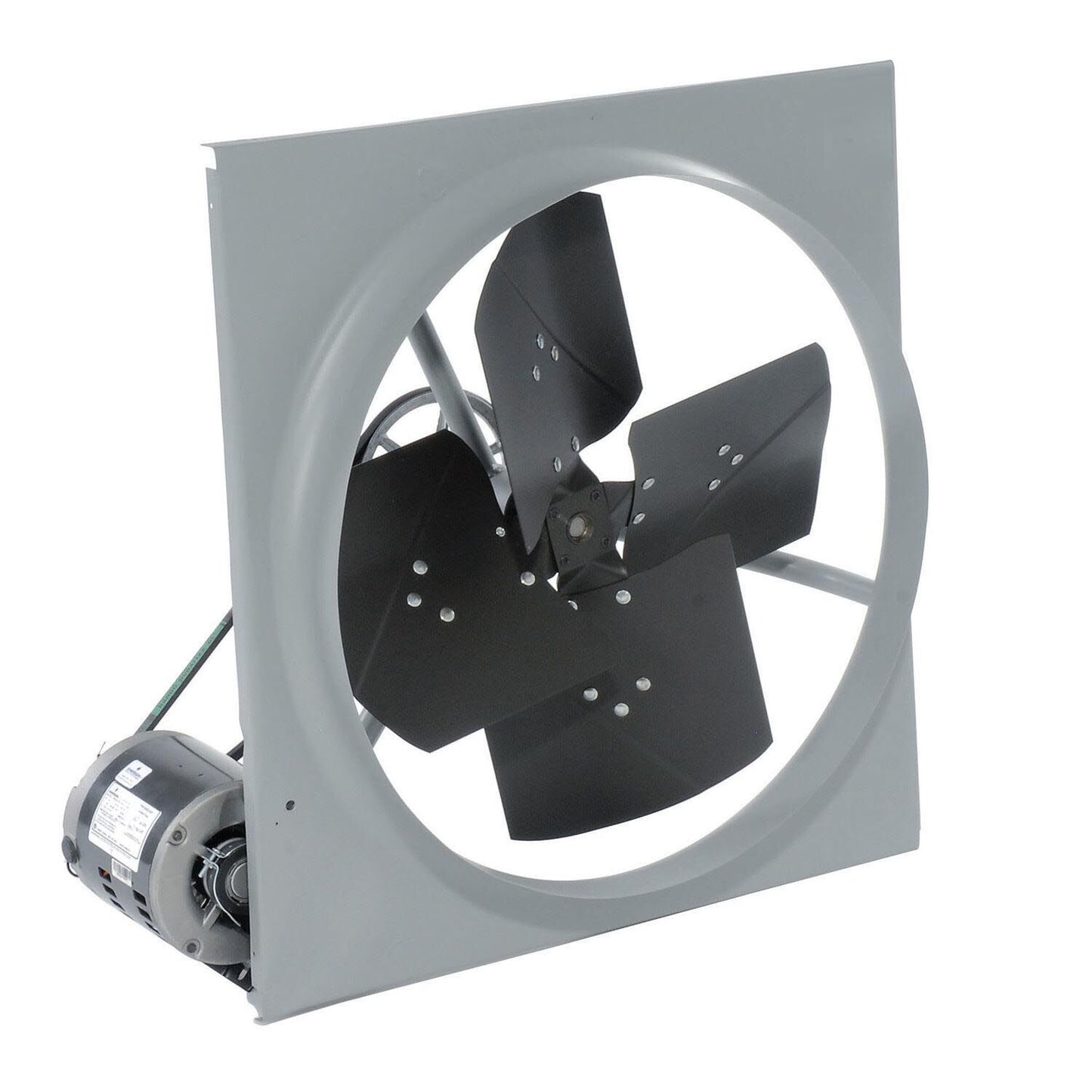 24" Exhaust Fan - Belt Driven - 3,270 CFM - 120 Volts - 1/3 HP - 1 Phase