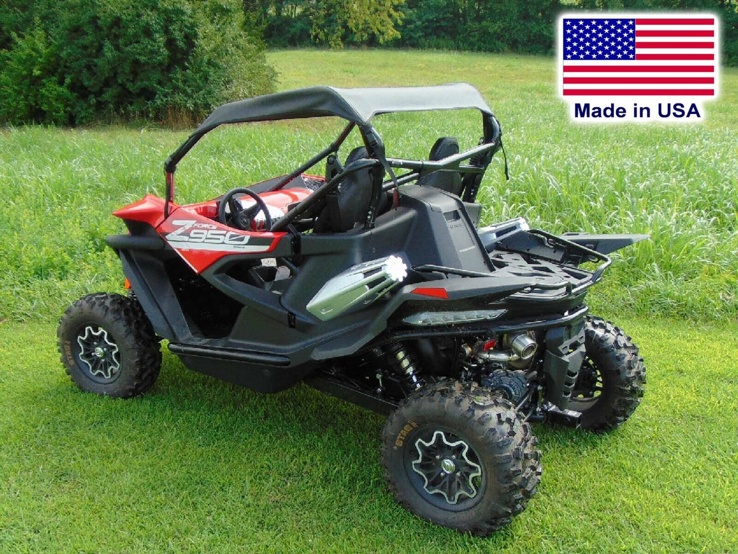 CF Moto ZForce 950 Cab for Existing Windshield - Incl Doors, Roof, & Rear Window